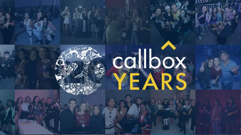 CAllbox 20 Years of Excellence