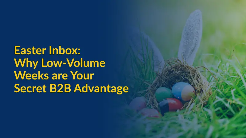 Easter Inbox Why Low-Volume Weeks are Your Secret B2B Advantage