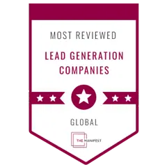 Most reviewed Lead Generation Company on Manifest.com