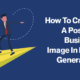 a businessman on a paperplane graphic illustration