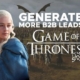 Generate More B2B Leads, The Game Of Thrones-style