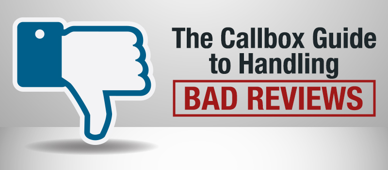 The Callbox Guide to Handling Bad Reviews