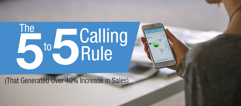 Callbox blog image for The 5 to 5 Calling Rule for Inbound Leads (That Generated Over 40% Increase in Sales)