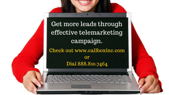 Get more leads through successful telemarketing campaign.