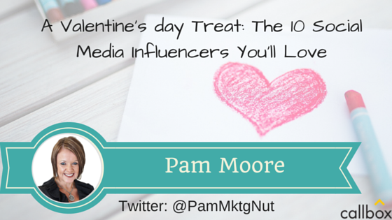 Pam Moore - A Post Valentine's day Treat: The 10 Social Media Influencers You’ll Love