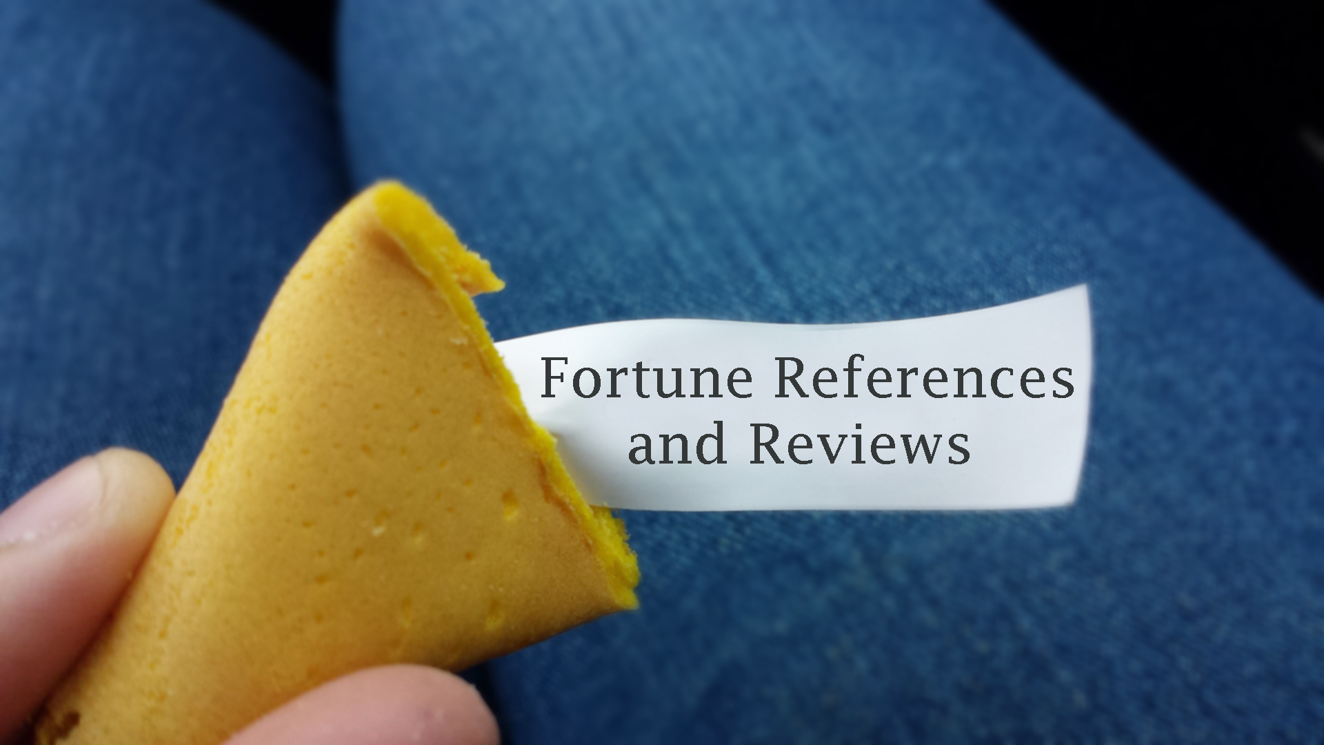 fortune references and reviews - Fortune Cookies to Guide You Shopping The Best B2B Lead Generation Program