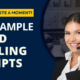 Don’t Waste a Moment! See Sample Cold Calling Scripts