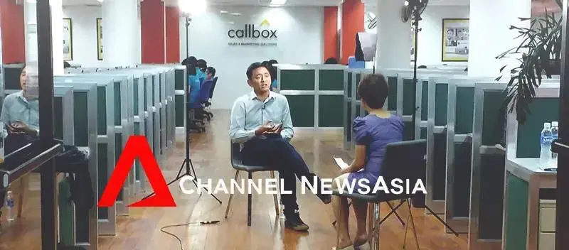 Callbox at Money Mind Show in Channel News Asia
