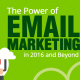 The Power of Email Marketing in 2016 and Beyond [INFOGRAPHIC]
