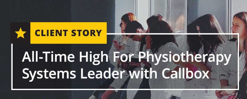 All-Time High For Physiotherapy Systems Leader with Callbox