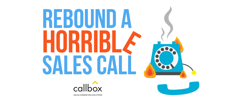 What to do After a Horrible Sales Call? [VIDEO]