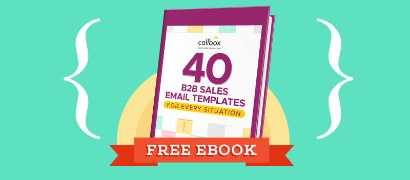 40 B2B Sales Email Templates for Every Situation [Free PDF]