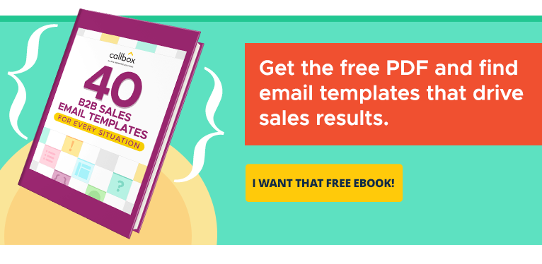 40 B2B Sales Email Templates for Every Situation {Free PDF}