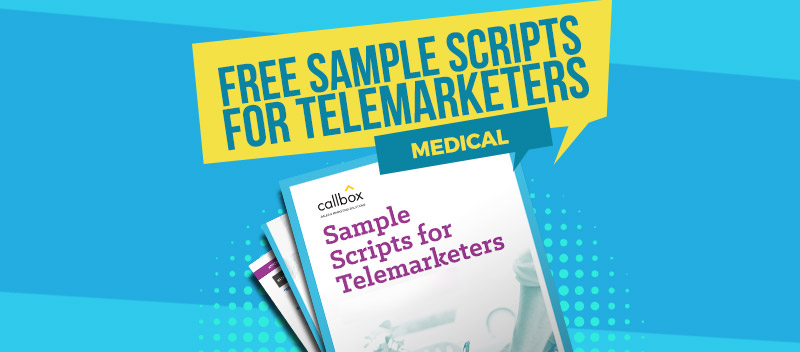 Sample Scripts for Telemarketers - Medical
