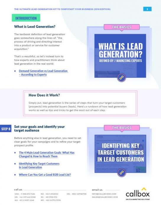 The Savvy Marketer Callbox