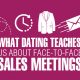 What Dating Teaches Us About Face-to-Face Sales Meetings [INFOGRAPHIC]