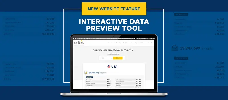 Callbox Adds Interactive Data Preview Tool as New Website Feature