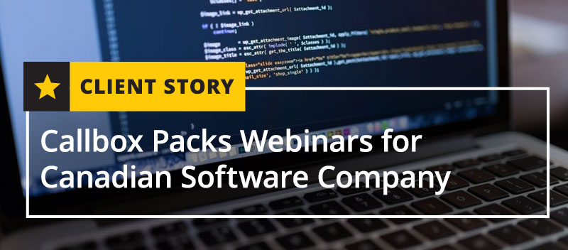 Callbox-Packs-Webinars-for-Candian-Software-Company