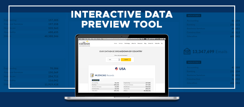 Callbox Massive In-house Contact Database | Data List by Country