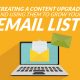 Creating a Content Upgrade and Using Them to Grow Your Email List