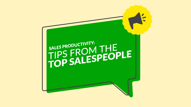 Sales Productivity: Tips From the Top Salespeople