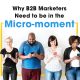 Why B2B Marketers Need to be in the Micro-moment