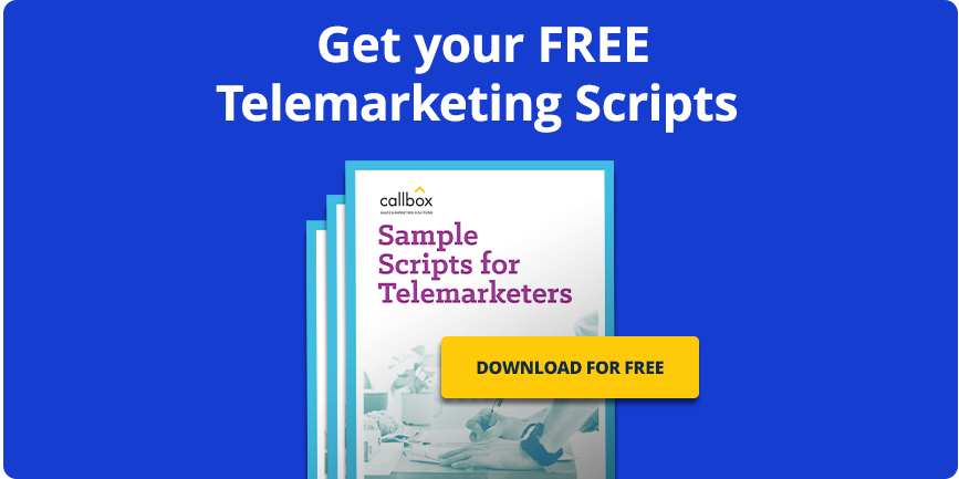 Donwload FREE sample telemarketing scripts