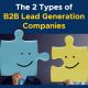 The 2 Types of B2B Lead Generation Companies