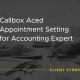 Callbox Client Success Story image that says "Callbox Aced Appointment Setting for Accounting Expert"