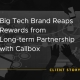 Client story image banner with text "Big Tech Brand Reaps Rewards from Long-term Partnership with Callbox"