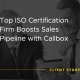 Callbox Client Success Story image that says "Top ISO Certification Firm Boosts Sales Pipeline with Callbox."