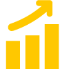 Illustration of chart going up