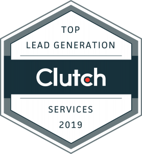 Top B2B Lead Generation Services Company Clutch Badge