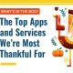 What's In The Box? The Top Apps and Services We're Most Thankful For