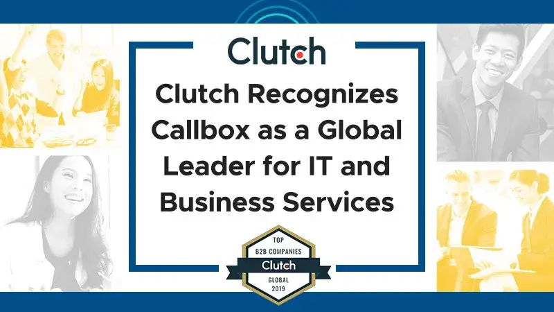 News and updates image for Clutch Recognizes Callbox as a Global Leader for IT and Business Services