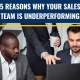 5 Reasons Why Your Sales Team is Underperforming