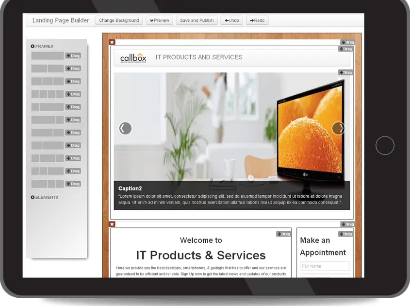 Landing Page Builder