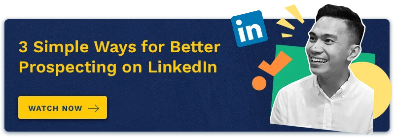 Learn how to improve your sales prospecting on LinkedIn