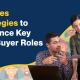 Callbox hero image with text 12 Sales Strategies to Influence Key B2B Buyer Roles
