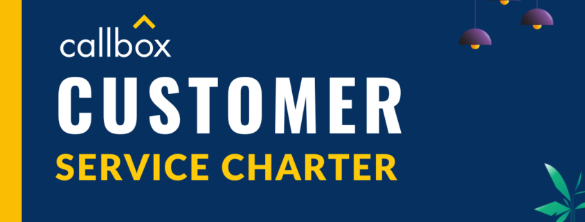 Our Customer Service Charter