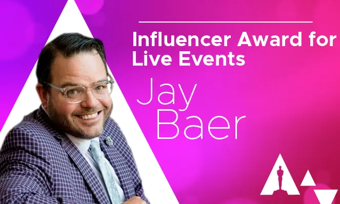 Influencer Award for Live Events