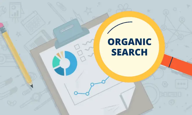 illustration of organic search