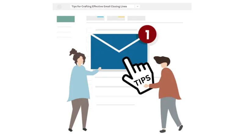 image of tips for crafting effective email closing