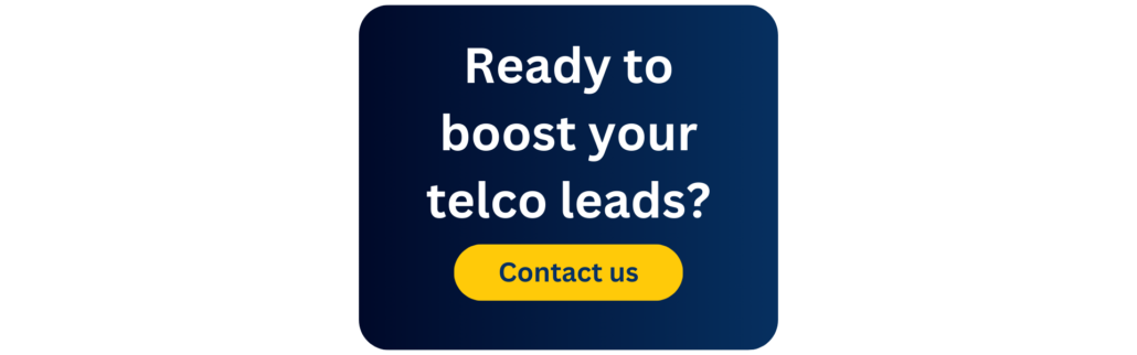 Callbox call to action for outsourcing your telco leads