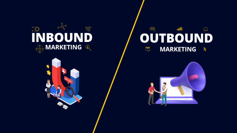 Callbox Illustration for inbound marketing and outbound marketing