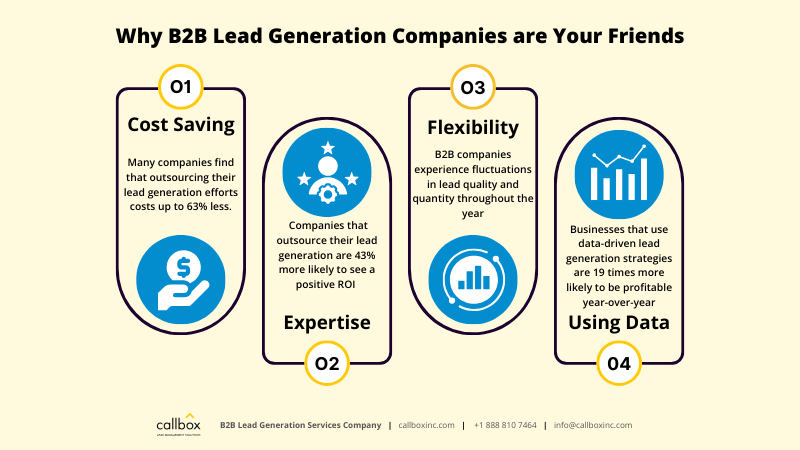 Callbox image for why B2B lead generation companies are your friends