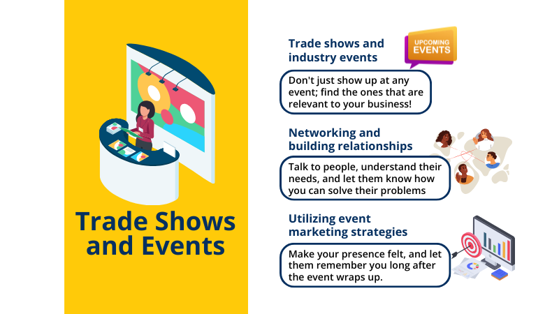infographics for trade shows and events