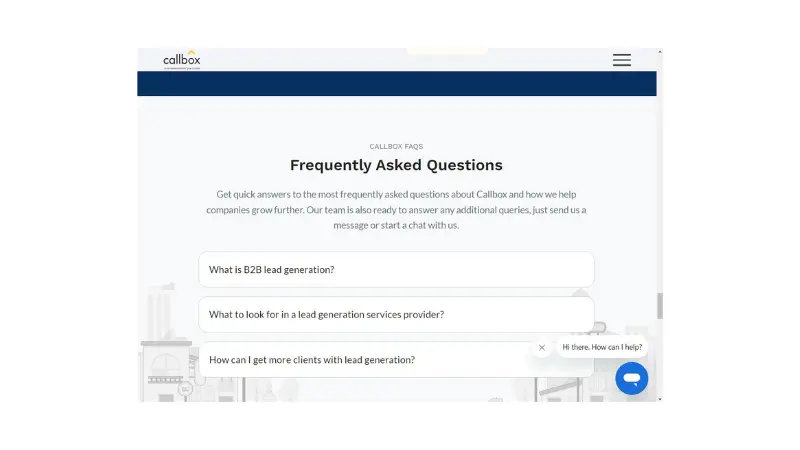 Callbox frequently ask questions