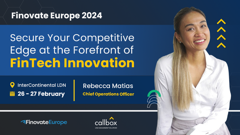 Callbox joins Finovate Europe 2024: Secure your Competitive Edge at the Forefront of FinTech Innovation