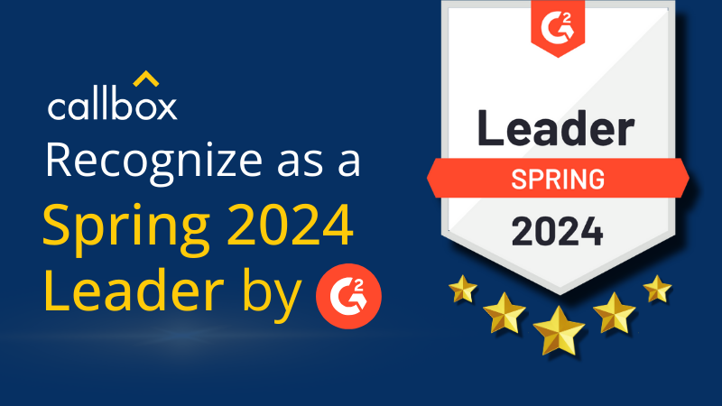 Callbox earns a recognition as a G2 Spring 2024 Leader